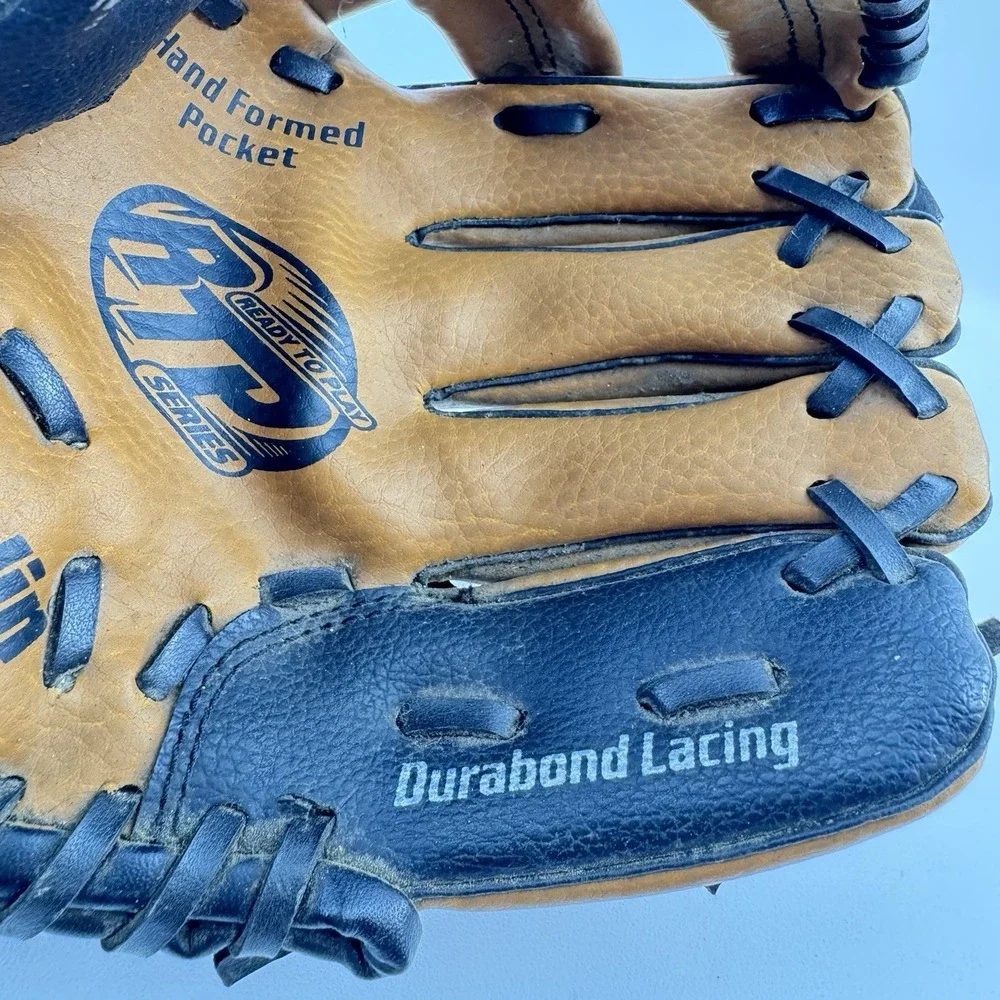 Franklin 4609 9 1/2 Youth RTP Baseball Glove Fits Left Hand 9.5 inch Black Brown